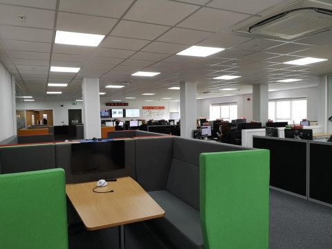 Modular office interior