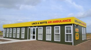 Lincoln and Nottingham Air Ambulance Modular HQ