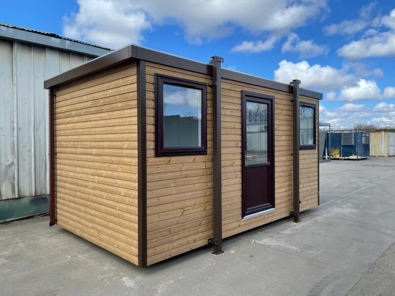 Timber Clad Building