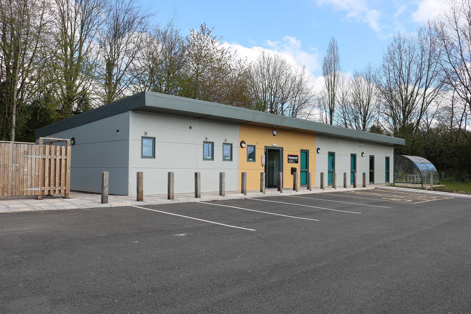 image of modular office building