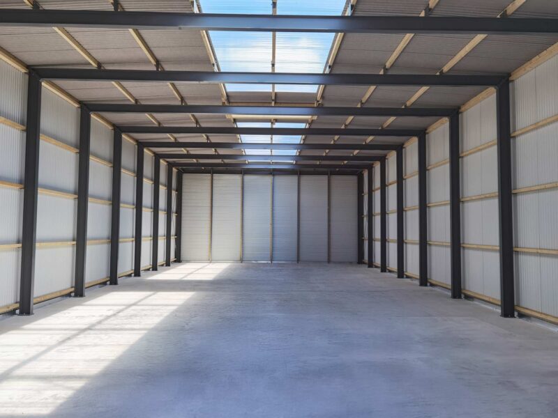 image of temporary warehouse internal