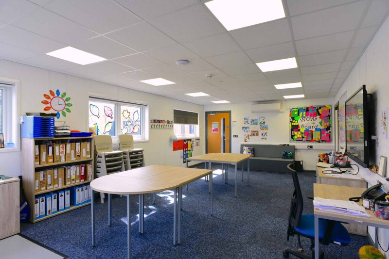 Image of classroom for SEND school