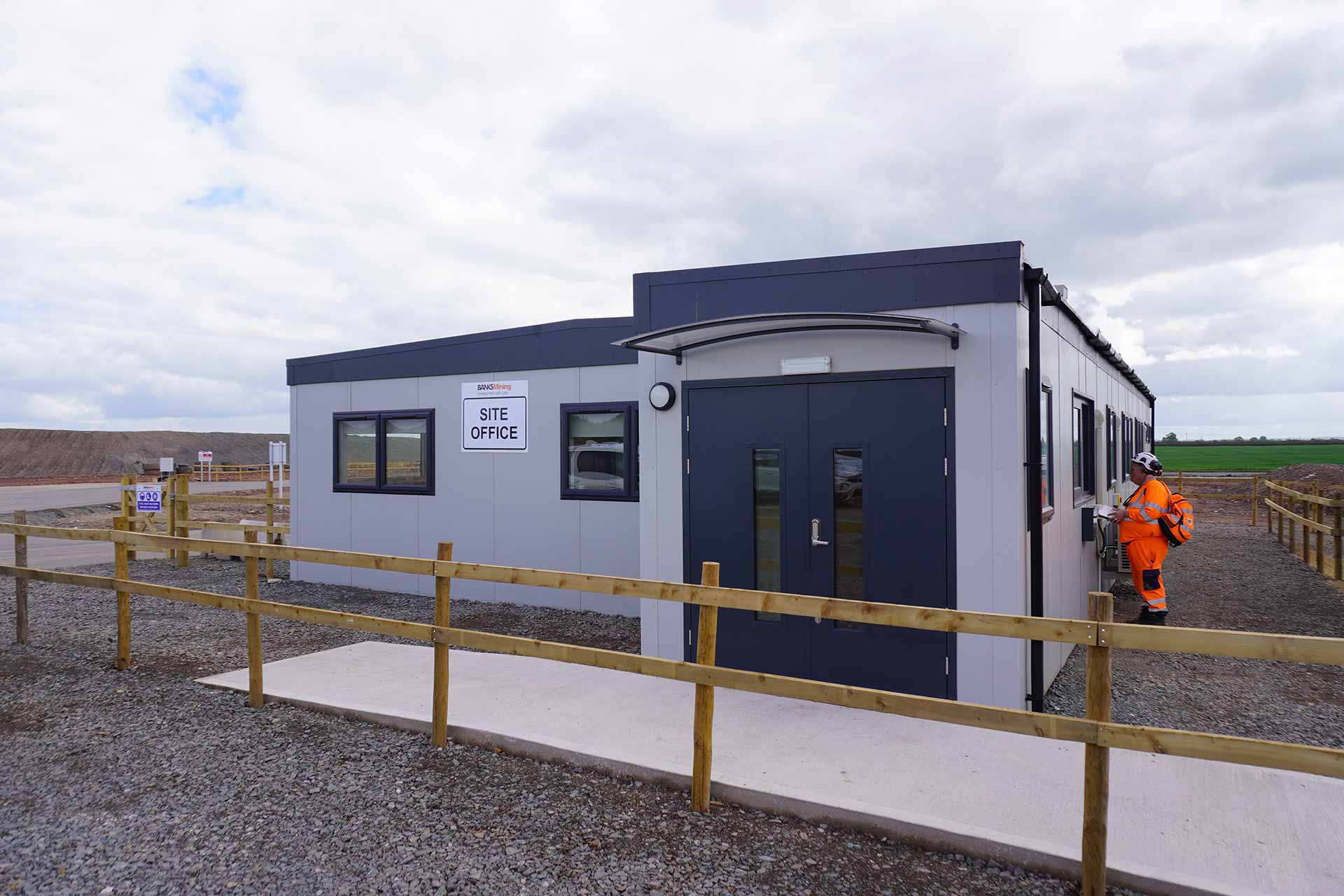 Image of refurbished modular building