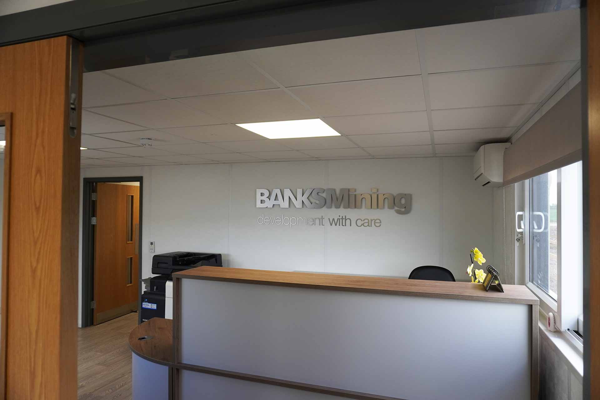 Image of reception area for Banks Group